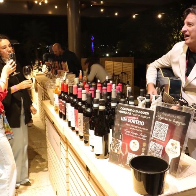 Registro do evento Na Trilha do Vinho.