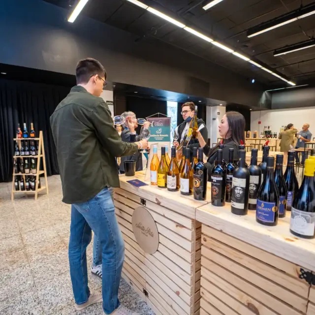 Público e experiência no Na Trilha do Vinho.