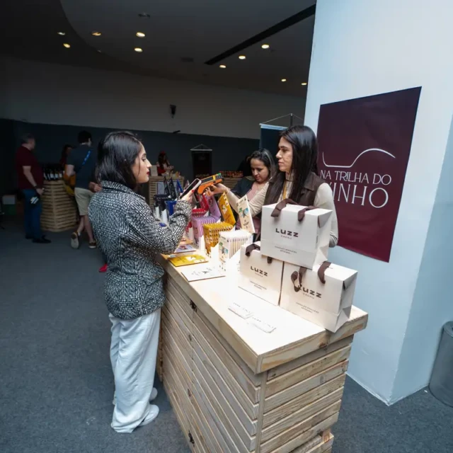 Público e experiência no Na Trilha do Vinho.
