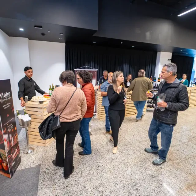 Público e experiência no Na Trilha do Vinho.